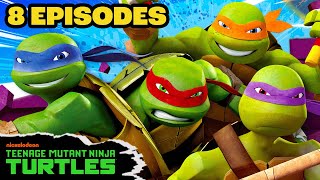 FIRST 8 EPISODES of TMNT 2012 🐢  Teenage Mutant Ninja Turtles [upl. by Noit]