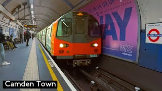 Camden Town  Northern line  London Underground  1995 Tube Stock [upl. by Koziarz939]