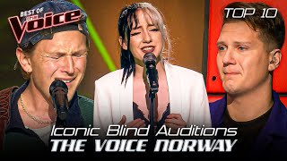 Most ICONIC Blind Auditions of The Voice Norway EVER 🤩  Top 10 [upl. by Weixel]