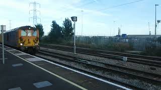 RAILMILLBROOK southampton 2022 network rail 73965 73963 1 8 22 [upl. by Wobniar]