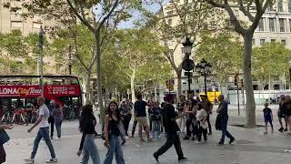 PASEO DE GRACIA BARCELONA [upl. by Nilyad]