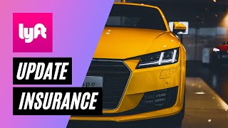 How to Update Your Insurance in the Lyft Driver App [upl. by Amalle149]