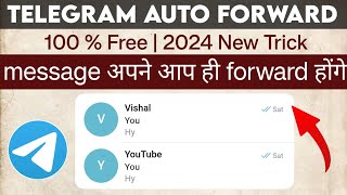 telegram auto forward message  telegram auto forward bot free telegramautoforwardmessagebot [upl. by Attenyw]