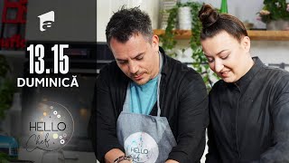 Răzvan Fodor și chef Roxana Blenche gătesc pate de casă la Hello Chef [upl. by Yrrehs251]