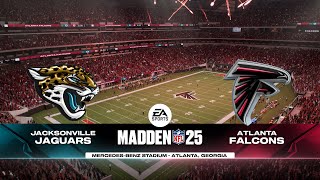 Jacksonville Jaguars vs Atlanta Falcons  2024 Preseason Week 3 Game Highlights Madden NFL 25 [upl. by Ause]