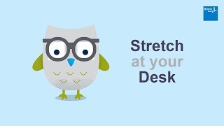 Stretch at your desk  Workout at Work  Bupa Health [upl. by Templia]