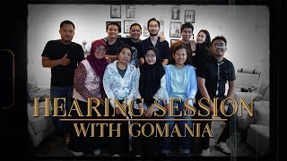 Hearing Session Album Govinda Live Studio Session  London 2023 Bareng Fans Gomania [upl. by Dottie]