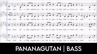 PANANAGUTAN  BASS [upl. by Leotie]