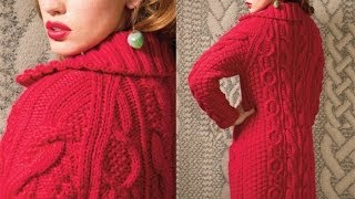 14 Car Coat Vogue Knitting Fall 2012 [upl. by Gypsy]