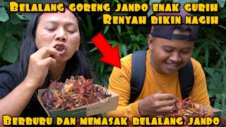 MAKAN ENAK BELALANG GORENG CRISPY HASIL ALAM BARENG KOO KIKO [upl. by Erusaert18]