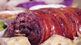 Crispy Lechon Belly Recipe  Cook Eat Right [upl. by Cyrill]