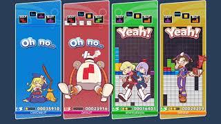 Puyo Puyo Tetris AI Zetris vs Cold Clear vs amemiyataiyou  tomokun 2  Set Win [upl. by Babby]