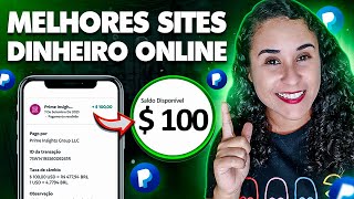 Como Ganhar DINHEIRO ONLINE Com Site Que Paga Em Dólar 100 Grátis [upl. by Edmon]