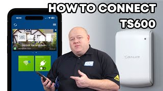 How To Connect Salus TS600 App Controlled Room Thermostat  Smart Home [upl. by Irodim]