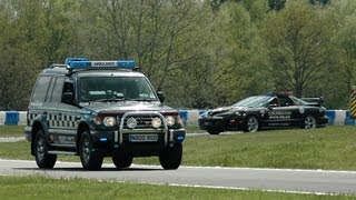 2013 Brooklands Mayday Emergency Vehicles Day Part 1  Vehicles Arriving [upl. by Nobie]