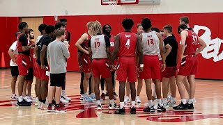 Nebraska basketball practice clips 202223 [upl. by Wiseman]