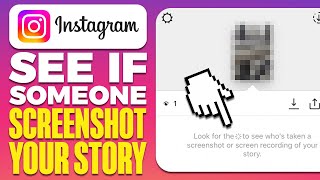 How To Know Who Took Screenshot On Instagram Story 2024 [upl. by Elauqsap]