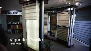 Hunter Douglas Vignette Duolite with PowerView system at Carolina Blinds [upl. by Sage]