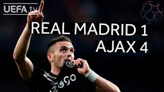 REAL MADRID 14 AJAX UCL HIGHLIGHTS [upl. by Kcered906]