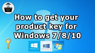 How to find your Microsoft Windows 7810 Product Key using Produkey Free Software [upl. by Ber278]