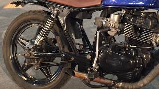 Honda Cb 250 Cafe Racer  Neuga  EMAT 2017 [upl. by Zampardi343]