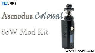 Asmodus Colossal 80W Mod Kit [upl. by Yeloc]