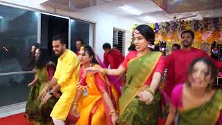 Holud night dance performance Miskat❤️ vaiya and Misha vabi ❤️Ho Ho Ho dance cover [upl. by Noam]