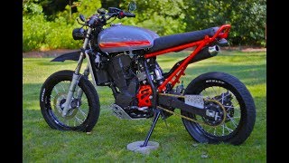 2006 Kawasaki KLR650 CUSTOM TRACKER [upl. by Pulsifer]