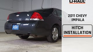 2011 Chevrolet Impala Trailer Hitch Install [upl. by Skillern450]