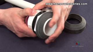 How to Fix a Toilet  Parts  Flush Valve [upl. by Nonnaehr]