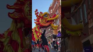 🌎 Chinese New Year Parade 2023  Chinatown London  UK  chinesenewyear chinatown [upl. by Voorhis348]