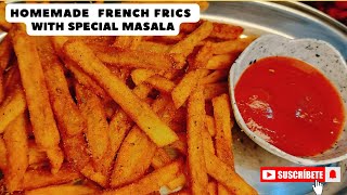 French Fries Recipe at home  French Fries with special masala Finger chips at home [upl. by Johanna]