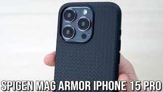 Spigen Mag Armor iPhone 15 Pro Case [upl. by Euqinahc]