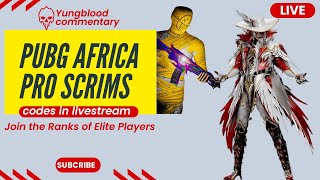 PUBG AFRICAN MIDWEEK CUSTOMS AND TDM  PTK AFRICA  Tuesday [upl. by Donough]