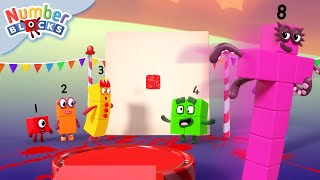 April Fools Jokes 🤪  Numberblocks Funniest Moments  Learn to count [upl. by Chee151]