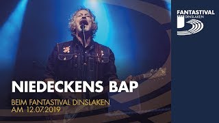 Niedeckens BAP  FANTASTIVAL Dinslaken 2019 [upl. by Sukramal]