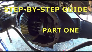 PART ONE How to rebuild GM 10bolt rear end in Chevy Tahoe Silverado GMC Sierra Yukon and Escalade [upl. by Christa508]