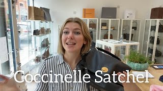 Coccinelle Satchel Bag Review [upl. by Abdu816]