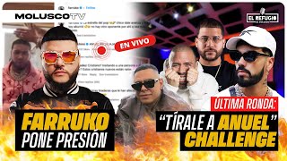 Farruko le tira a Anuel denuevo  Ultima ronda del quotTirale a Anuel Challenge [upl. by Elidad]