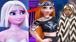 Amazing Disney Princess Glow Up Transformations [upl. by Ellebyam]