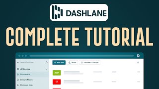 How To Use Dashlane  Simple Tutorial 2024 [upl. by Hank978]