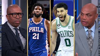 Inside the NBA reacts to Celtics vs 76ers Game 4 Highlights  2023 NBA Playoffs [upl. by Crescantia]