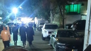 Insane Jewish Hasidic blockparty takes over Brooklyn [upl. by Conley592]