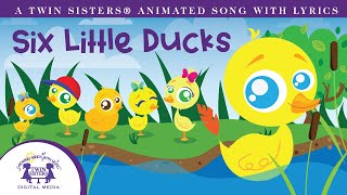 Six Little Ducks  Animated Song with Lyrics [upl. by Aklam561]