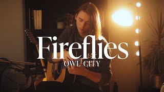 Fireflies  Owl City Fingerstyle Guitar [upl. by Ahseinet514]