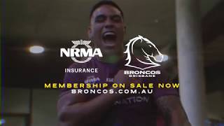 NRMA Insurance Broncos 2019 Membership [upl. by Dnomed182]