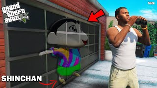 GTA 5  Franklin Trying To Find Hidden Shinchan In Hide amp Seek Challenge [upl. by Arlynne641]