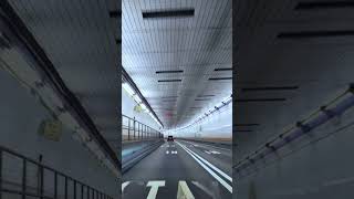 Entering Holland Tunnel from New jersey side newyork relaxingdrive newyorkcity tunnel [upl. by Aliuqehs]