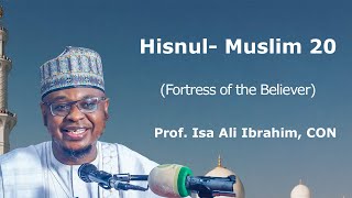 Hisnul  Muslim 20  Hausa  Prof Isa Ali Pantami CON [upl. by Doran]