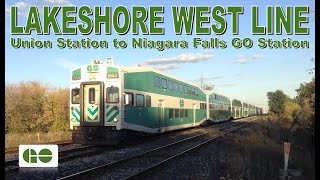 GO Transit  Lakeshore West Line Union Station to Niagara Falls GO Station [upl. by Kristien33]